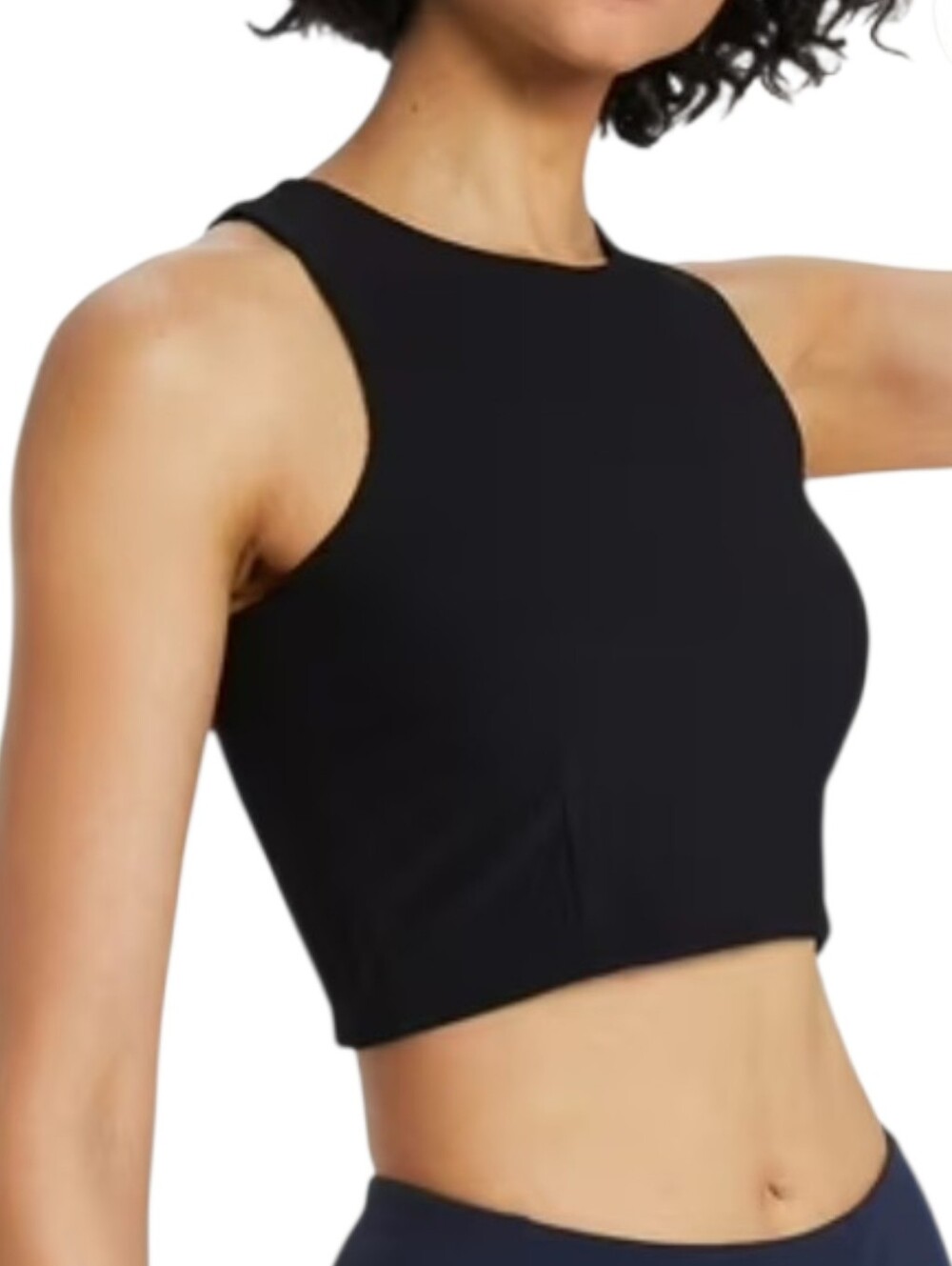 🌼4/$30 BALEAF Women's Crop Tank Top Sleeveless Sportsbra Top Black